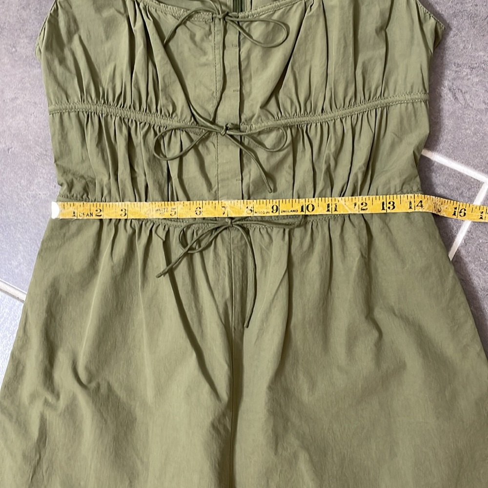 REBECCA TAYLOR‎ Poplin Silk blend Wide-Leg Jumpsuit size 4 - Picture 9 of 13